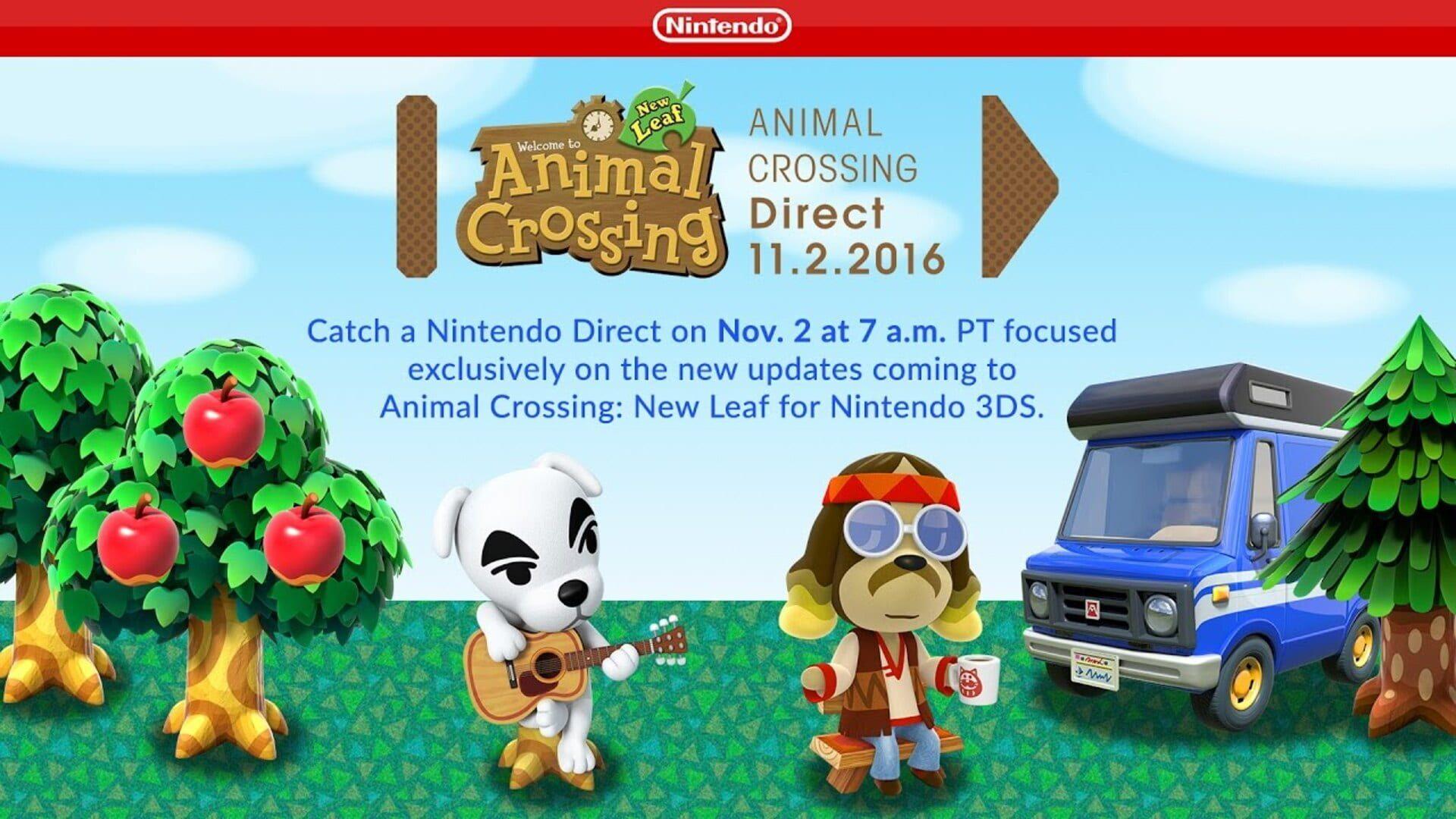 Animal Crossing Direct 11.2.2016