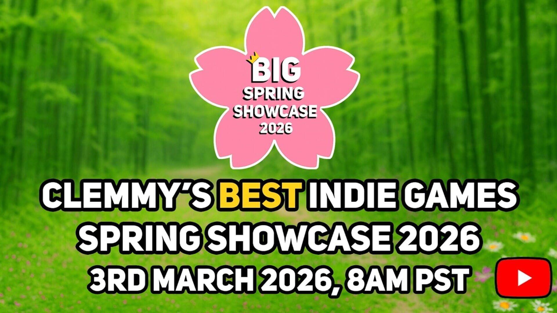 Clemmy's Best Indie Games Spring Showcase 2026