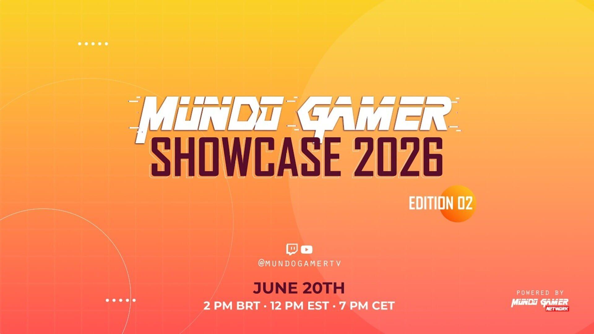 Mundo Gamer Showcase 2026 – June 20, 2026