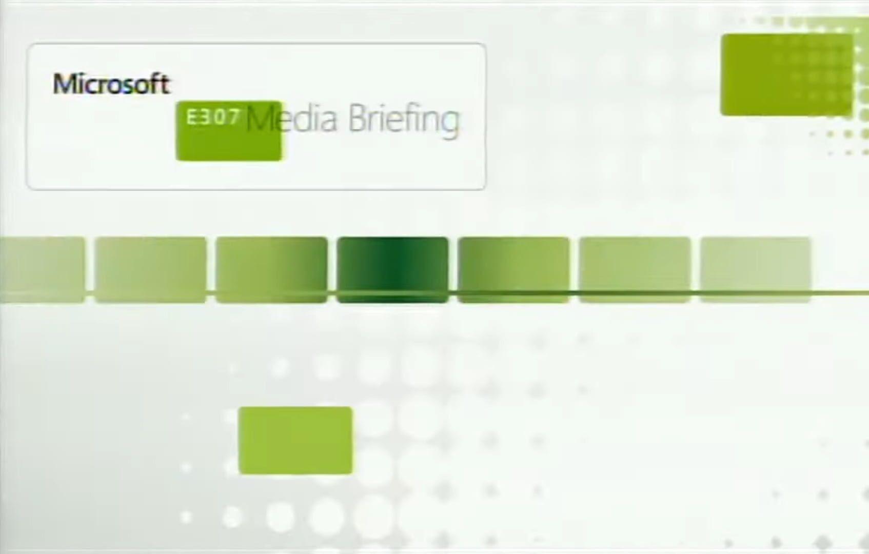 Microsoft E307 Media Briefing