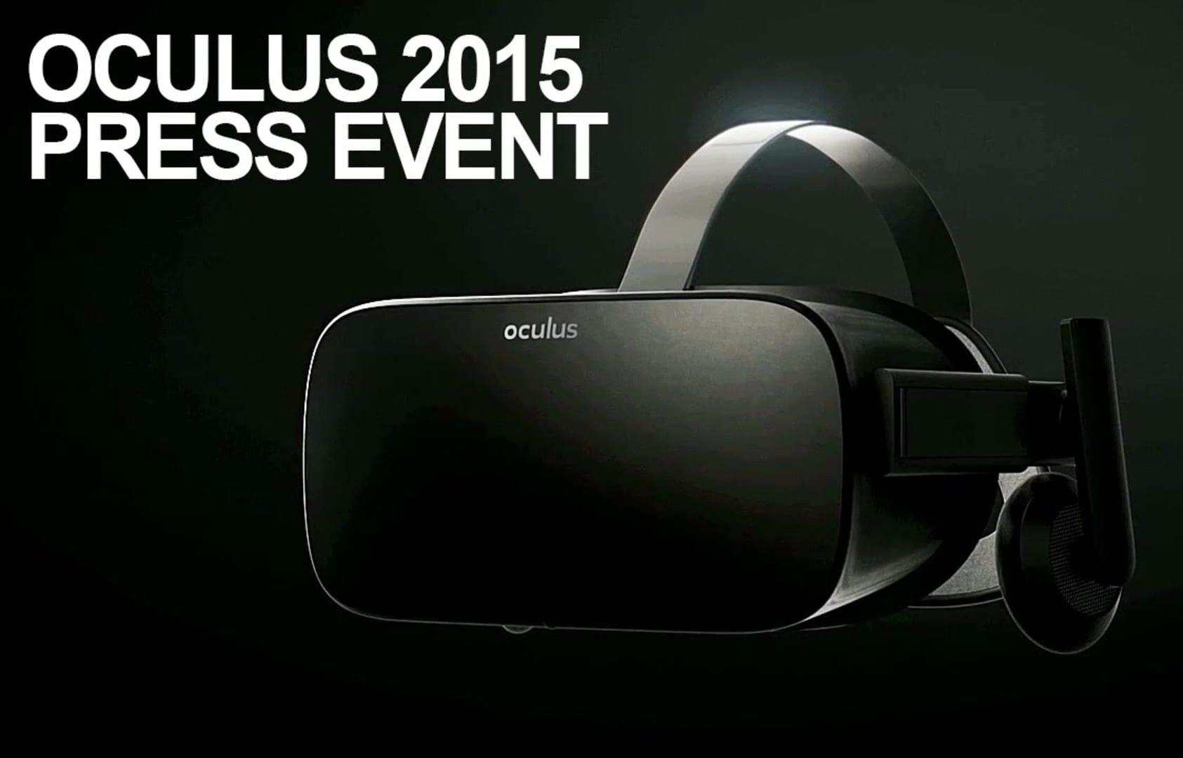 Oculus 2015 Press Event