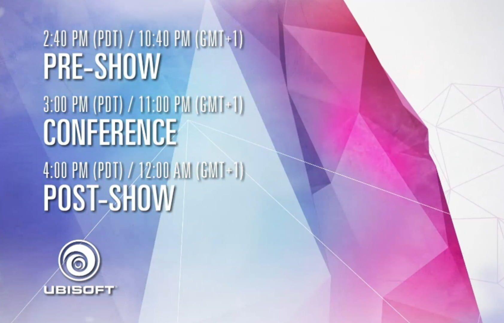 Ubisoft E3 2015 Press Conference
