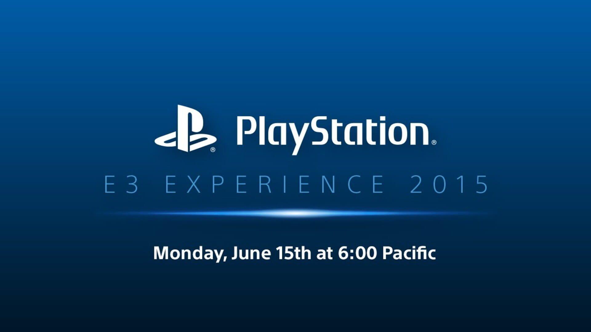 PlayStation E3 Experience 2015 Press Conference