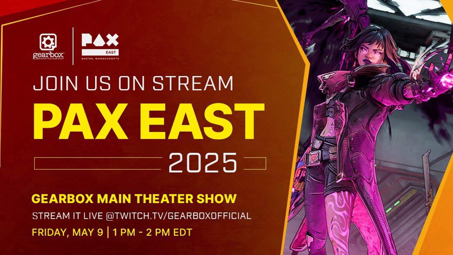 Gearbox Main Theater Show at PAX East 2025
