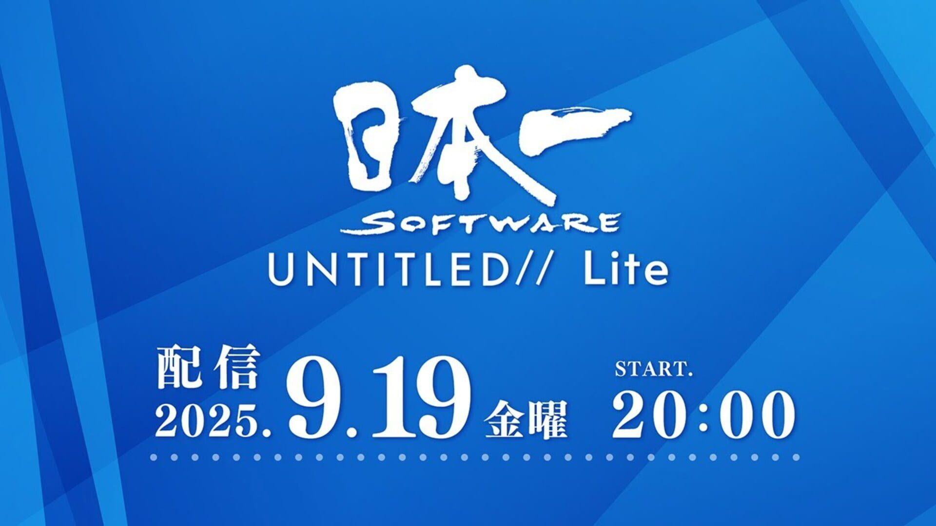 Nippon Ichi Software UNTITLED// Lite 2025.9.19