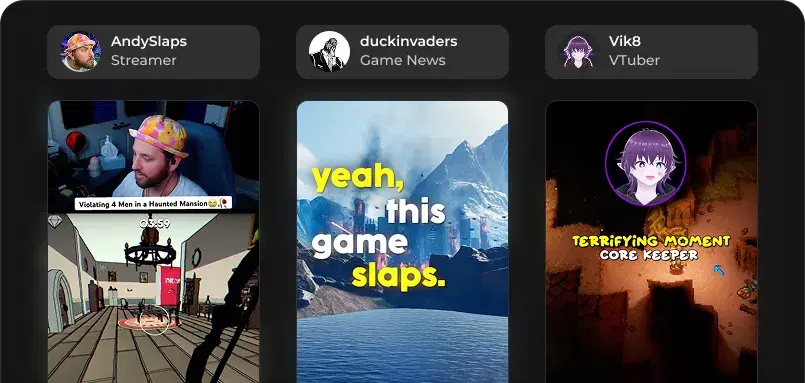 Creator videos