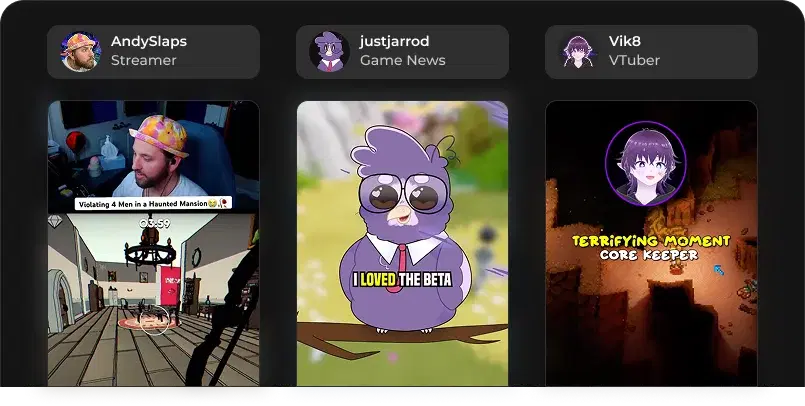 Creator videos