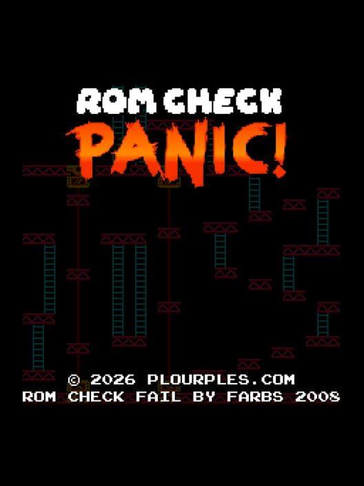 ROM Check Panic!